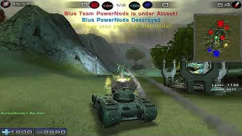 Unreal Tournament 2004 on random map with RPG mod