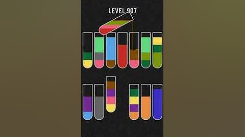 water sort puzzle - level 907