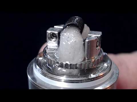 WOTOFO 25MM Serpent Mini How to Wick Tutorial Up Close & Detailed