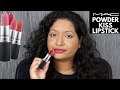 MAC Powder Kiss Lipstick Review