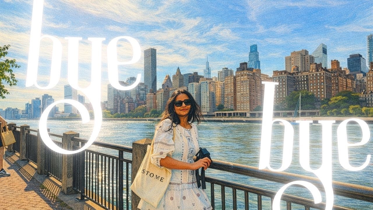 Doing everything on my list before leaving New York :)