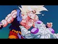 Frieza Reaches 100% of His Power vs SSJ Goku - (Original Funimation Dub)