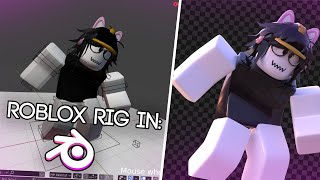 How to use a Roblox Blender Rig