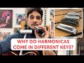 Why do harmonicas come in different keys ⁉️