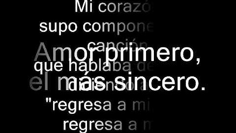 timbiriche amor primero letra
