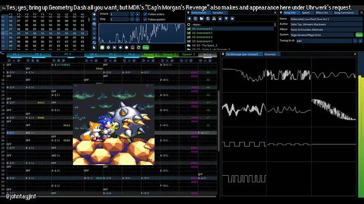 John Tay ft. @UhrwerkKlockwerx  - [Alternate] Lava Reef Zone Act 1 (YM2612 + SN76489)