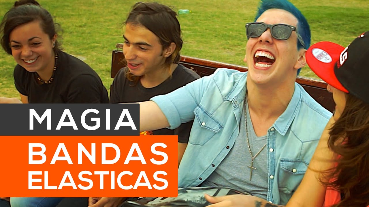 Truco de magia con gomitas bandas elásticas revelado