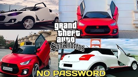 Lambo Door Swift Modified Mod for gta sanandreas || Dff Only Swift Modified | Lambo door car#outlaw