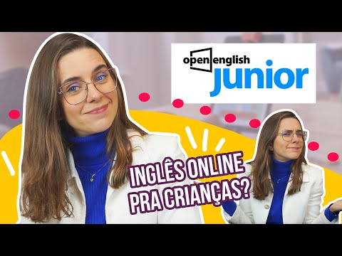 Como é o curso de inglês para crianças da Open English Junior?