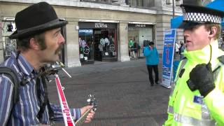 Buskers Unregulated lay down the law in Nottingham
