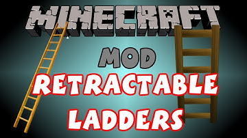 Minecraft - Mod Showcase - Retractable Ladders (1.5.1)