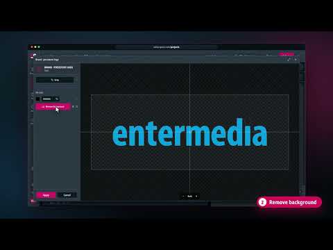 Crop images & remove backgrounds in the Board Designer | enterspots Tutorial