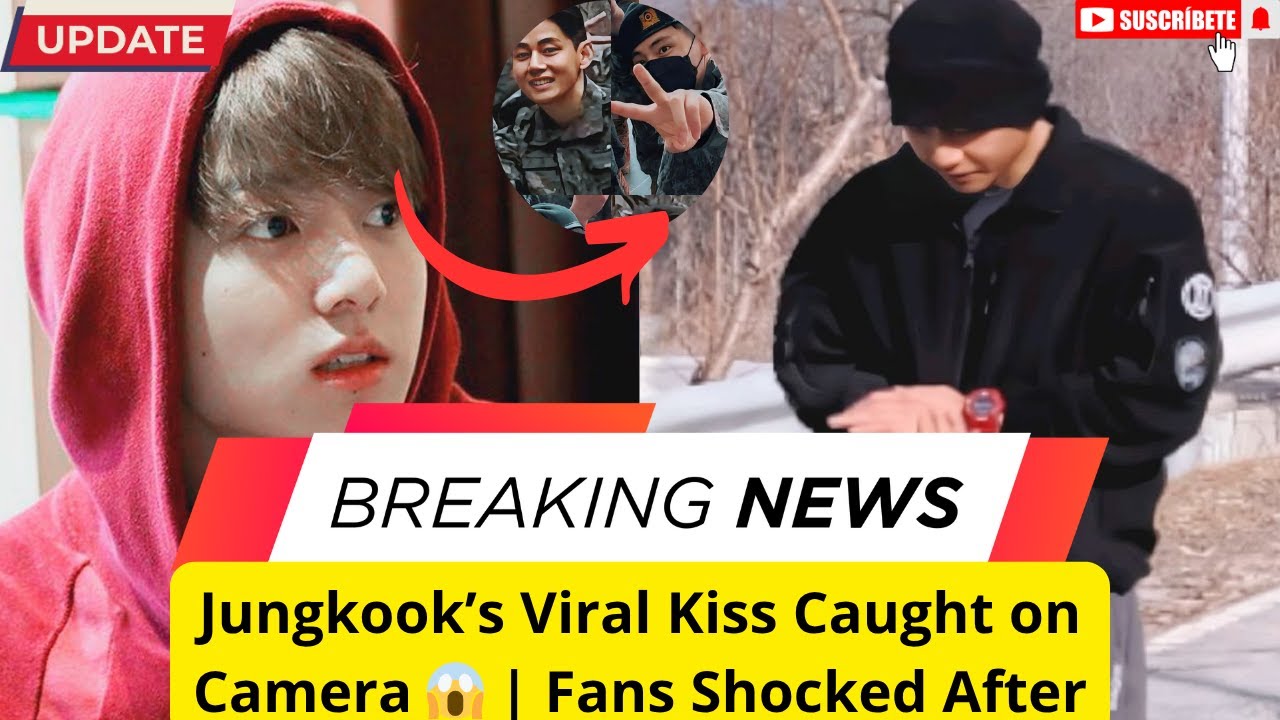 Jungkook’s Viral Kiss Caught on Camera 😱 | Fans Shocked After