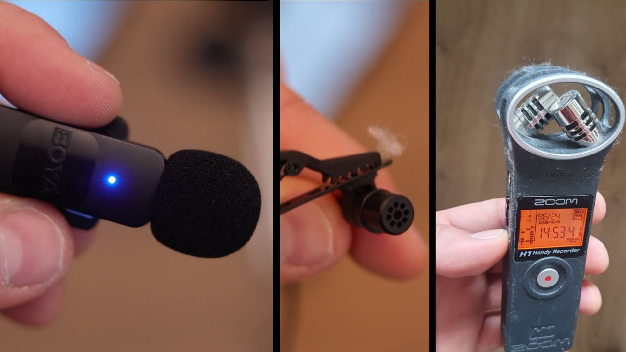 Boya BY-V1 wireless microphone vs other alternatives