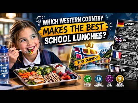 Which country has the best school lunch?