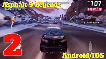 [Part 2 ] Asphalt 9 legends ll Android/IOS ll Walkthrough - Complete High Graphics Game On Android
