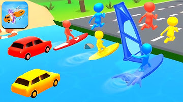 Shape shifting 🚗🚲🛶 All Levels Gameplay Walkthrough | Android & iOS | Max Level | Ep4