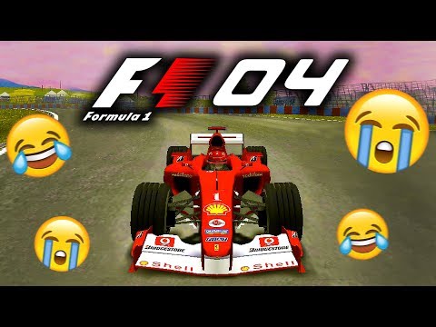 PLAYING F1 04 CAREER MODE (F1 2004 PS2 Game)