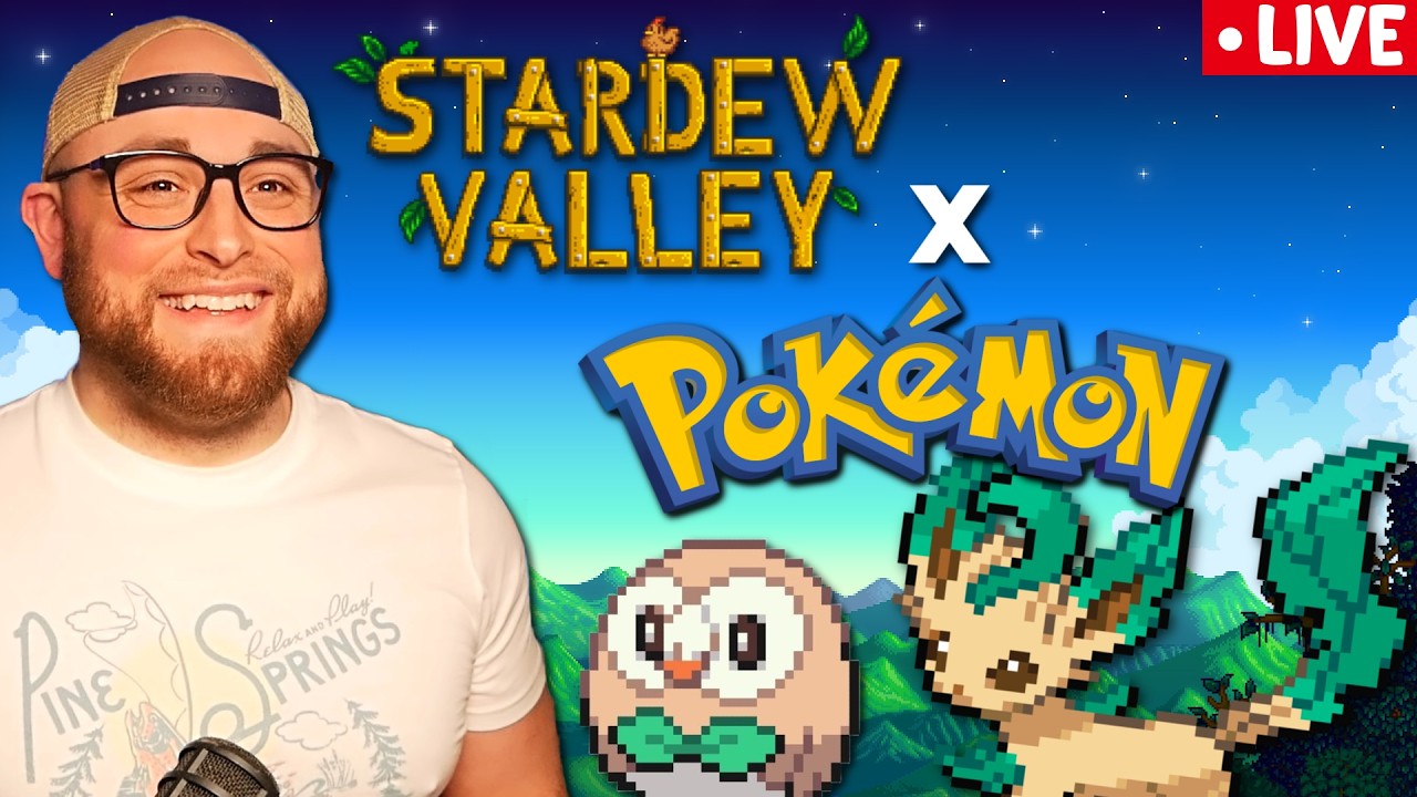 Pokemon Stardew Valley Mods! Let's Unlock The Pokemon Barn!