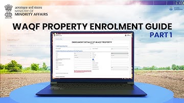 UMEED Central Portal Waqf Property Enrolment Guide | Here