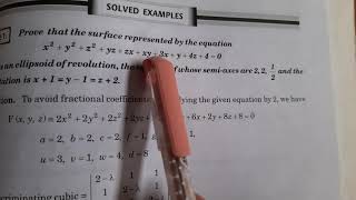 B.Sc./B.A.I || Solid Geometry || Ex- 13.4