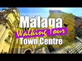 🚶 MALAGA Town Centre Walking TOUR 🚶‍♀️ | Malaga | Costa del Sol [SPAIN]