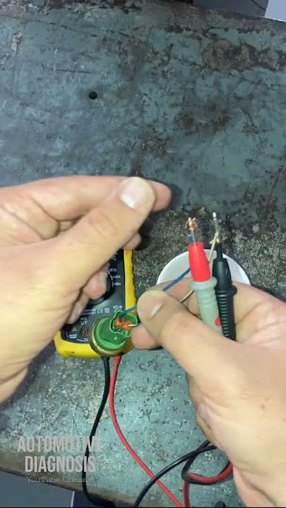 Test Engine Coolant Temperature Sensor  #engine #coolant #temperature #sensor #p0118 #p0115 #p0116