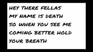 Red Wanting Blue - My Name is Death lyrics video chords