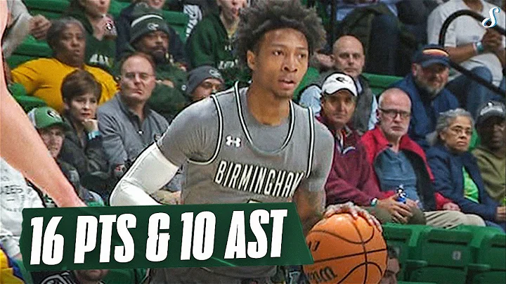Eric Gaines Drops DOUBLE-DOUBLE In UAB Win - 16 Pt...