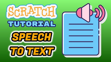 VOICE RECOGNITION in Scratch | SPEECH TO TEXT Tutorial