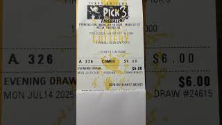 Pick 3 of the day comment your own number for a chance to play and win.