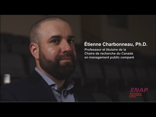 Watch La recherche à l'ENAP - Étienne Charbonneau et la Chaire de recherche en management public comparé on YouTube.