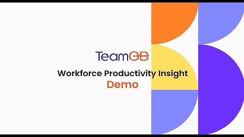 TeamOB Workforce Productivity Insight