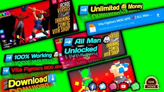 Vita Fighters MOD APK [ ALL Man 🔓 Unlocked Really Unlimited 😵 Money ]_MAARJ_Gaming screenshot 5