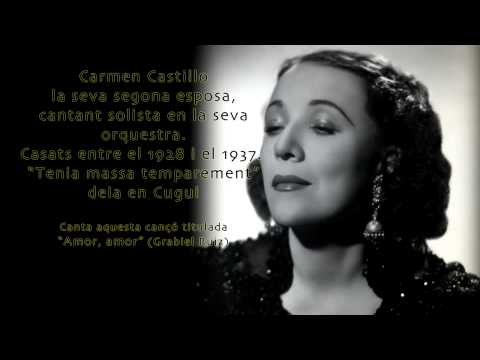 ** XAVIER CUGAT song AMOR AMOR singer CARMEN CASTI...