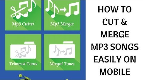 How to use MP3 cutter app & how to cut a song