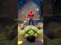 Spider-Man vs Hulk: Epic Battle! 😱 #SpiderMan #Lizard #SpiderManVsLizard