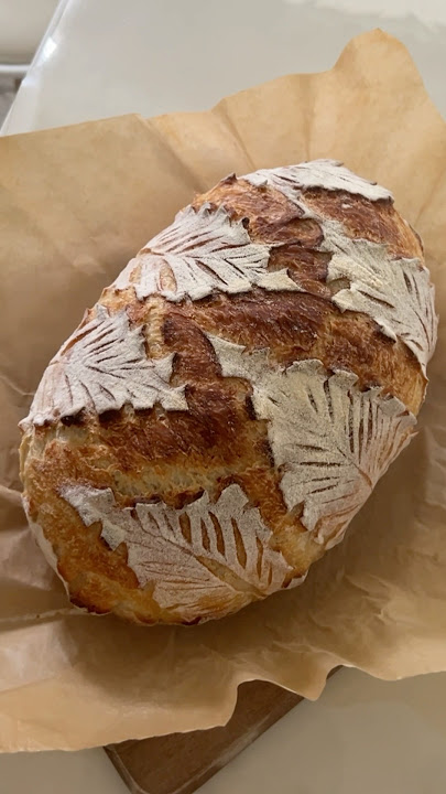 Sourdough bread scoring idea #bread #food #shorts