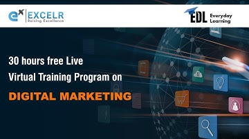 Digital Marketing EDL Program | Day 1 | ExcelR
