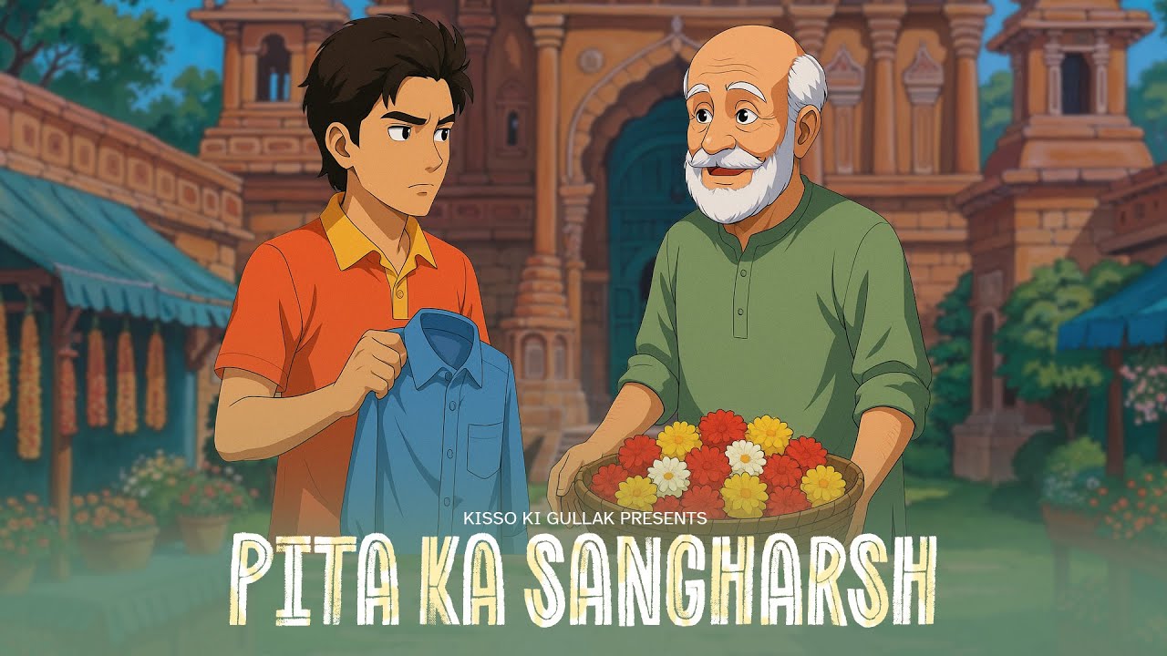 पिता का संघर्ष | Pita ka sangharsh hindi Anime kahaniya moral stories