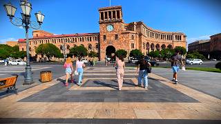Yerevan Armenia POV Walk 🇦🇲 | Kentron Center City Tour (Sunny Day & City Sounds)