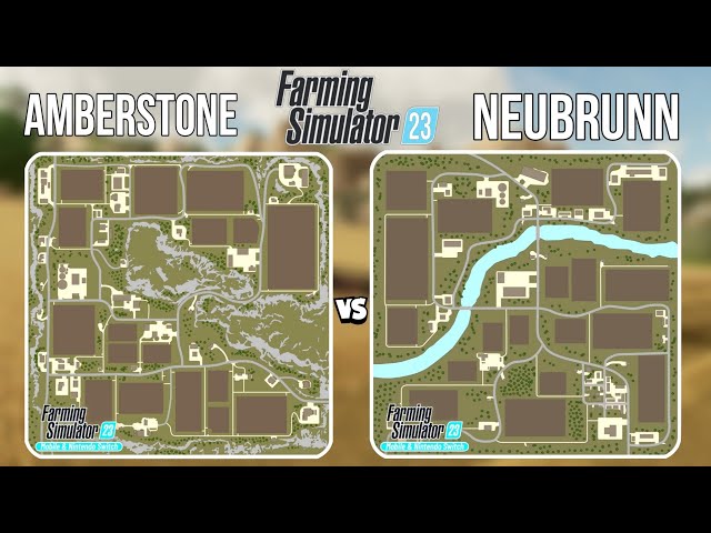 NEUBRUNN MAP APK LINK, BIGGEST MAP, FS 23