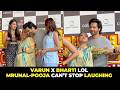 LOL Moments on Laughter Chef 3 Set 🤣 | Varun Dhawan-Mrunal-Pooja Hegde with Bharti