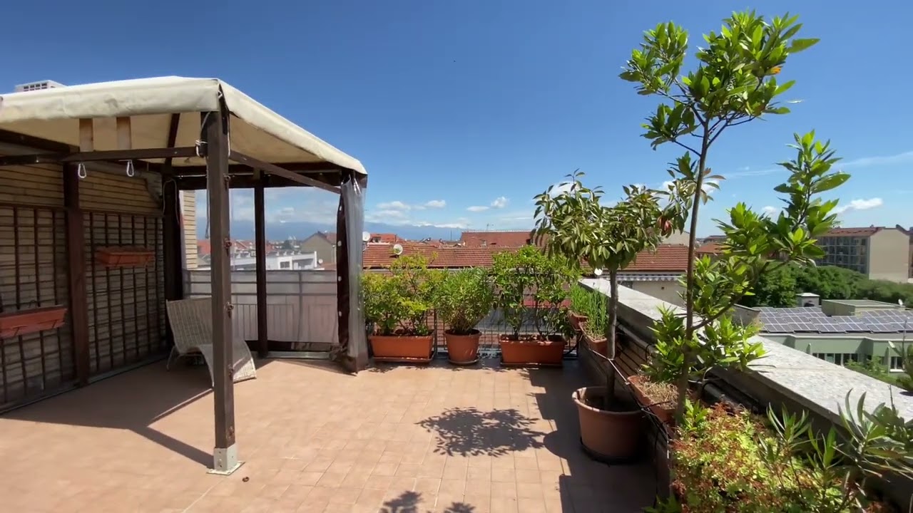 In affitto appartamento panoramico con terrazzo, Campidoglio Torino