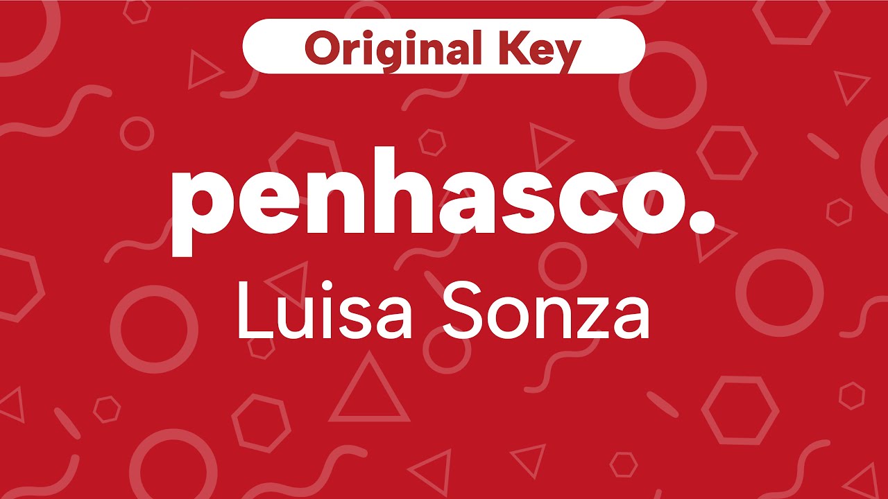 penhasco. - Luísa Sonza | Karaoke Original