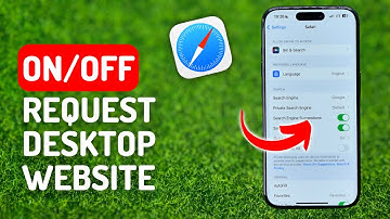 How to Turn On or Off Request Desktop Website For All Websites in Safari - [iPhone 15 Pro]