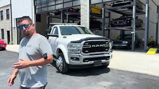 Caution! How to buy a tow truck what to look for Ram 5500 HD rollback tow truck for example forsale
