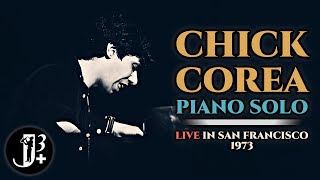 Chick Corea Piano Solo - Live in San Francisco 1973 [audio only]