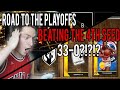 Beating The 4th Seed AND 33-0?!?! | NBA 2K16 Road To The Playoffs Gameplay