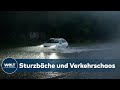 LAND UNTER IN DEUTSCHLAND: Gewitter, Starkregen und Sturmböen wüten im Südwesten